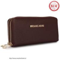 michael kors saffiano continental groot koffie portefeuilles Bestellen Online i0gu5601